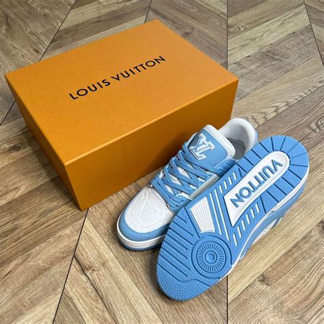 lv schuhe babyblau